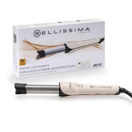 Bellissima Imetec Instant Curls & Waves Lockenstab mit Temperaturregelung, Ø 25 mm, Temperatur einstellbar von 170 °C bis 210 °C, schnelles Aufheizen, automatische Abschaltung, Kabel