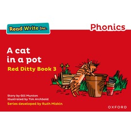 Read Write Inc. Phonics: A Cat in a Pot (Red Ditty Book 3)