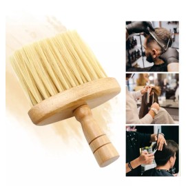 Veraly Cepillo Madera Limpieza De Cuello Barbería / Peluquería 1p F