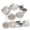 BIUDECO 1set Outdoor Cookware Set Camping Cook Gear Kit for