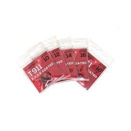 Kamasan T911 P.T.F.E Coated Barbless Eyed Hok Size 12