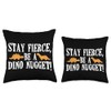 Dino Nugget Plush Pillow Chicken Nuggets Lover Throw Pillow
