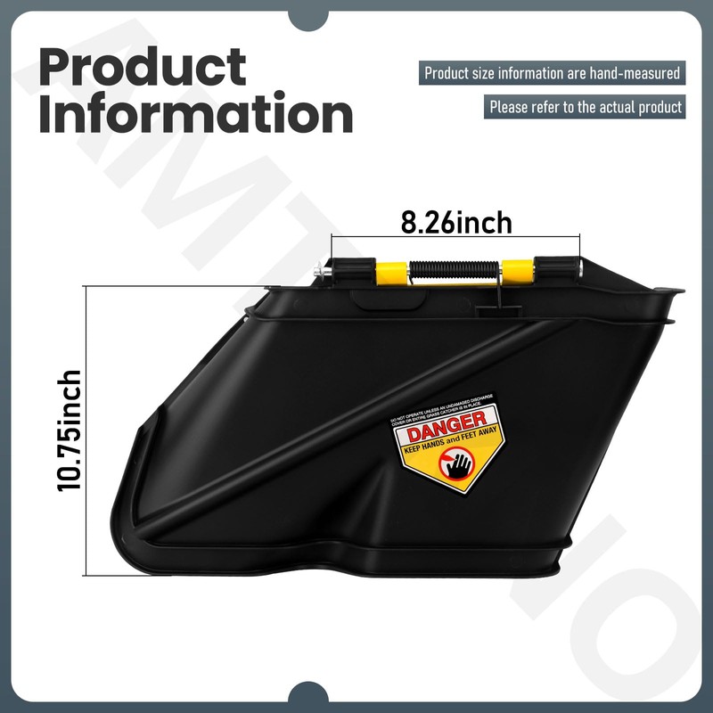 AMTHKNO M123859 48" 54" Mower Deck Side Discharge Chute kit