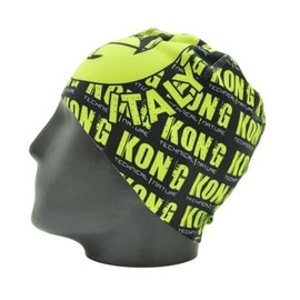 Kong. cap. Berretto sottocasco in Poliestere. Caldo e Confortevole. Asciuga Rapidamente. Unisex. Adulto. L/XL Verde