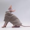 Hairless Cat Clothes Thickness Warm Winter Cat Apparel for Sphynx
