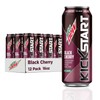 Mountain Dew Kickstart, Black Cherry, B & C, 80 Calories