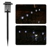 Solar Powered Light Waterproof Mosquito Killer Lamp for Courtyard Garden