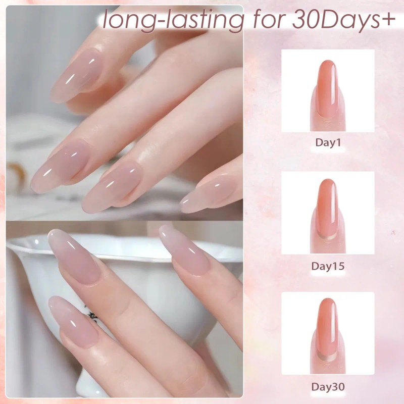 Kit Para De Uñas Polygel Completo Acrilicas Beaucat 18 Pcs