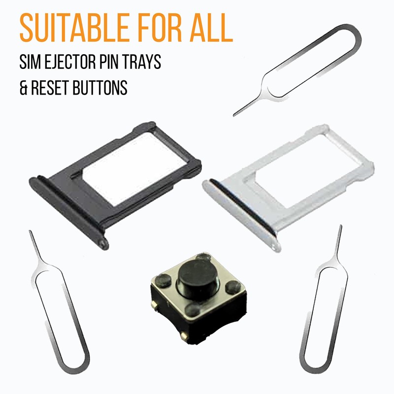 TYGA Sim Card Tray Removal Tool (Pack of 3) Sim