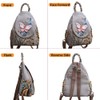Small backpack Lady Retro Canvas tote daily use for travel