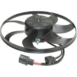 YPIVOX Radiator Cooling Fan Blade for VW for Beetle 2.0L 2013-2015 for Jetta 1.9L 2005-2006 & 2.0L 2009-2017 Left VW3117117 1K0959455EA