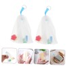 FOMIYES 3sets Facial Foaming Nets Soap for Portable Soap Pouches