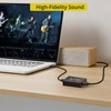 PROZOR USB-A to Optical Audio Adapter 96kHz SPDIF Toslink Converter