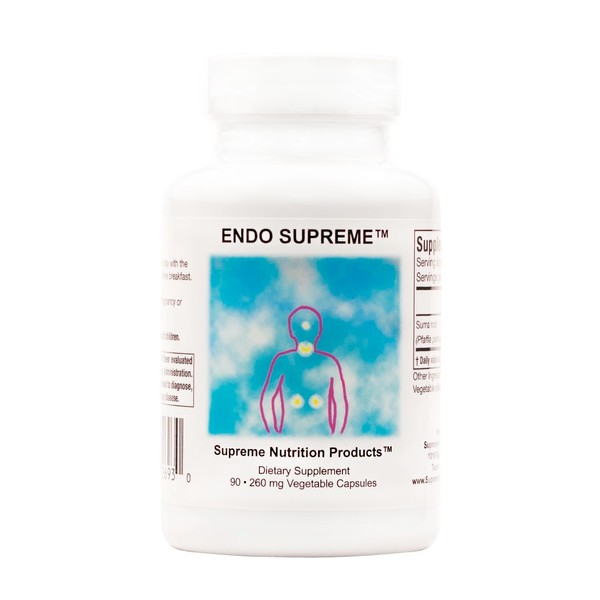 Supreme Nutrition Endo Supreme, 90 Pure Suma Root Vegetarian Capsules