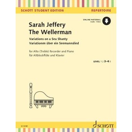 The Wellerman: Variationen über ein Seemannslied. Alt-Blockflöte und Klavier. (Schott Student Edition - Repertoire)