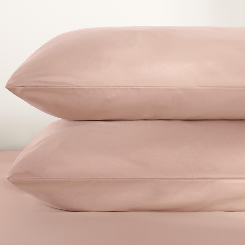 Brentfords Pillow Cases 2 Pack, Housewife Pillowcases Bed Pillow Soft