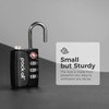 pack all TSA Approved Luggage Lock, Inspection Indicator, Alloy Body,
