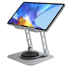Eynshoo Soporte para Tablet Multiangulo Giratorio 360, Plata
