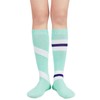 Womens Athletic Knee High Socks Outdoor Sport Thigh High Stockings
