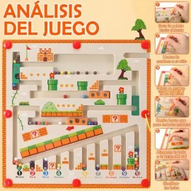 Laberinto Magnético Educativo Montessori De Colores Y Número                                                                                          