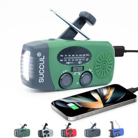 KOTUBAME Multi-functional Disaster Prevention Radio, Disaster Prevention Radio, Disaster, Evacuation, Power Outage, Information News, Weather Forecast, Early Earthquake, Tsunami Alert, Warning,
