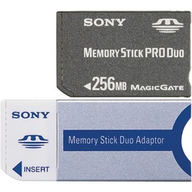 Sony 256 MB Memory Stick PRO Duo Flash Memory Card MSXM-256S