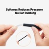 Glasses Ear Cushion, Non Slip Soft Silicone Eyeglass Ear Cushions,