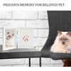 TIAMORK Paw Print Kit with Picture Frame and Imprint Clay,