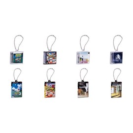 Game Package Miniature Charm Place. Station Plays.tation [Normal 8-Piece Set *Does not include secret.] Vending Capsule Toy