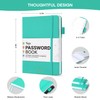 Taja Password Keeper Book with Alphabetical Tabs, Small Password Books