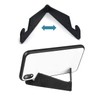 HUIKKJP Mini Smartphone Stand, Set of 2, Black, Foldable, Lightweight,