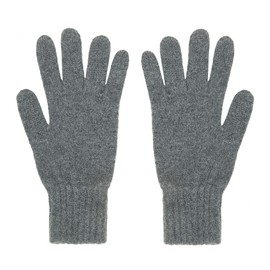 Pure Cashmere Men’s Gloves, Grey