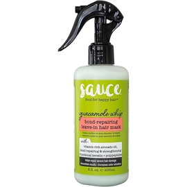 SAUCE BEAUTY Guacamole Whip bond-repairing leave-in hair mask, 8 Fl Oz (Pack of 1), Green