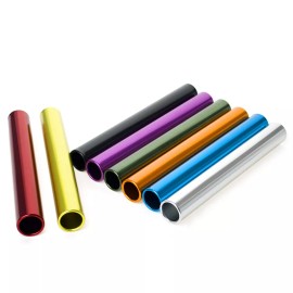 GOGO Aluminum Track Field Relay Batons Race Equipments for Running Race Team Athlete - Purple