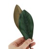 ZZHXSM 12PCS 19.5x6cm Artificial Small Size Simulation Magnolia Leaf Green