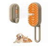 Pet Steam Brush,Cat Dog Hair Remover, Adjustable Pet Hair Remover,Pet