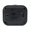 Seiko Kyoda II Non Ticking Bedroom Alarm Clock, 4 Inch,