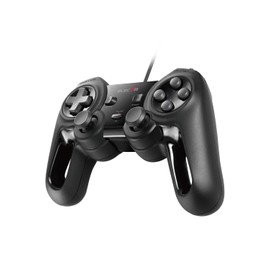 エレコム USB ゲームパッド 13ボタン Xinput 振動 連射 高耐久 モンスターハンターライズ:サンブレイク動作確認済 ブラック JC-U4013SBK
