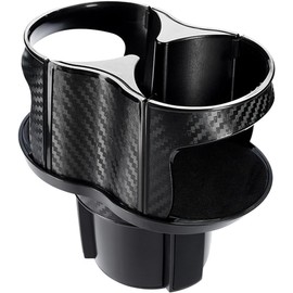 Portavasos para automóvil, Portabotellas de Agua Ajustable 2 en 1, Soporte Extensor para automóvil, Inserto Fijo, Estable y fácil de Instalar, Adecuado para Botella de Agua, Taza de Agua