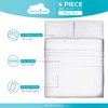 DREAMCARE King Size Sheets Set – 4 pcs Cooling Sheets