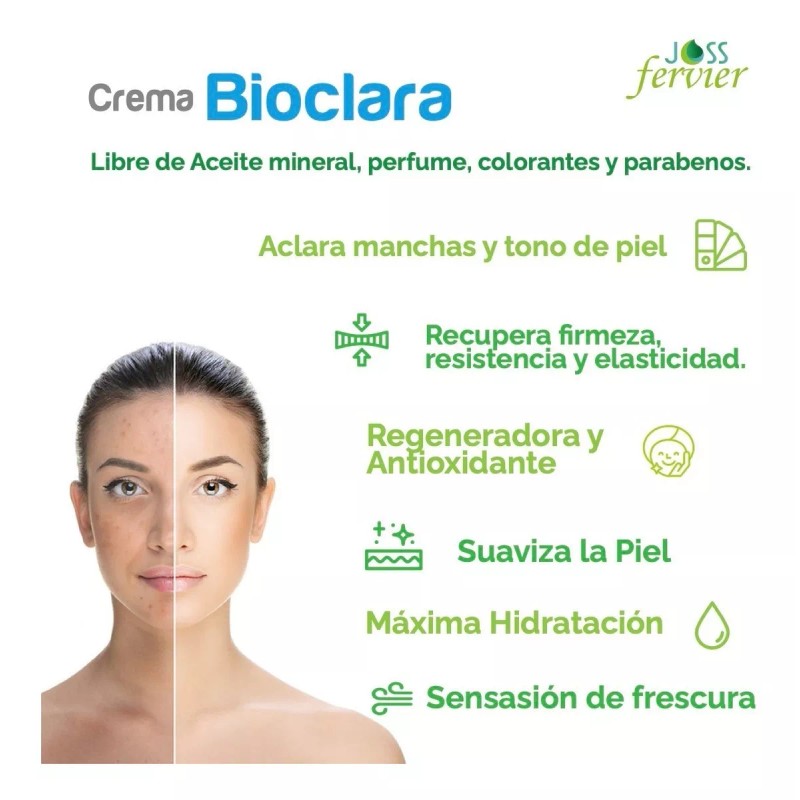 Joss Fervier Crema Blanqueadora Con Ácido Hialurónico 2pack