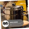 SHOWERORO 2pcs Pressure Cooker Handle Nonskid Pot Side Handle Pan