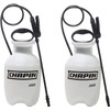Chapin 22000 Made in USA Value Pack of 2 Units, 1 Gallon Lawn and Garden Pump Pressured Sprayer, for Spraying Plants, Garden Watering, Lawns, Weeds and Pests, Translucent White