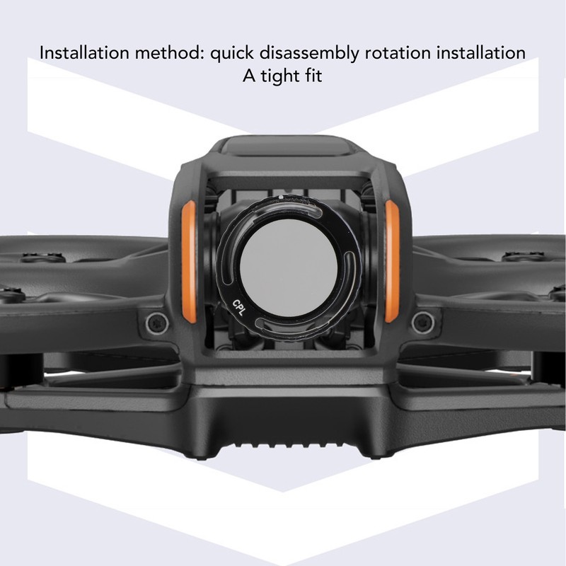 Drone CPL Filter Professional Optic Glass High Definition Coating Slim