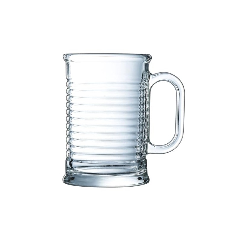 Luminarc 8021603 - Tazas, transparentes, 10,8 x 7,5 x 11,3
