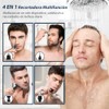 Recortadora de Vello Nasal, 4 en 1 Rasuradora Nariz/Oreja/Cejas/Barba
