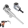 2 Pcs Right Angle Drill Attachment, 105 Degree 1/4 Right