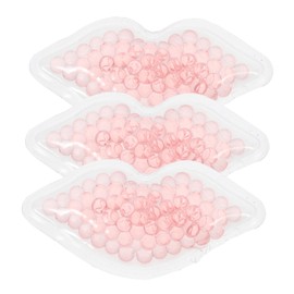FRCOLOR 3Pcs Cooling Lip Gel Mask Comfortable Lip Patches for Relaxation Travel Home Use Pads Lightweight Reusable Lip Softener for Women