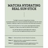 B_LAB Matcha Hydrating Real Sun Stick 21g
