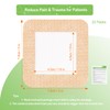 NeuHeils Silicone Foam Dressing with Gentle Border 3''x3'', 20 Packs
